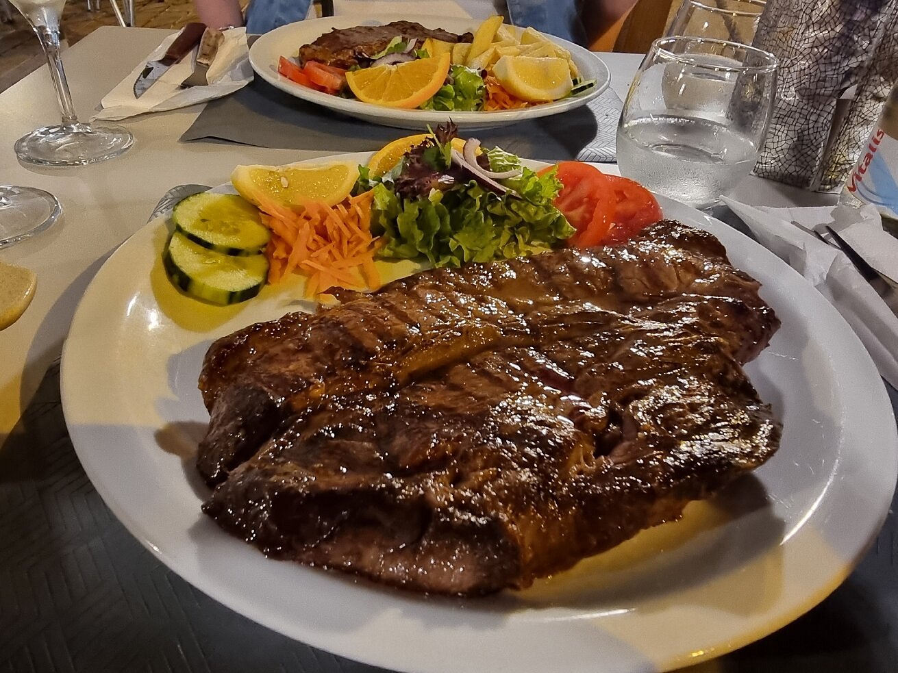 Quality steaks - Tomahawk, T-Bone, Ribeye at Fernando's Hideaway grill restaurant